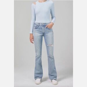 NWTs Citizens of Humanity Emmanuelle Low Rise Boot Flare Jeans Size 29